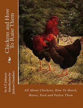 portada Chickens and How To Raise Them: All About Chickens, How To Hatch, House, Feed and Fatten Them (en Inglés)