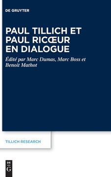 portada Paul Tillich Et Paul Ricoeur En Dialogue (en Francés)