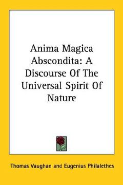 portada anima magica abscondita: a discourse of the universal spirit of nature (in English)