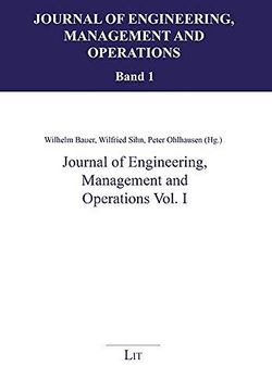 portada Journal of Engineering, Management and Operations Vol. I