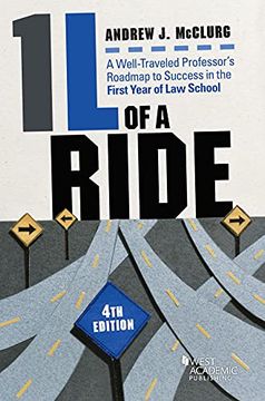 portada 1l of a Ride: A Well-Traveled Professor'S Roadmap to Success in the First Year of law School (Career Guides) (en Inglés)