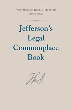 portada Jefferson's Legal Commonplace Book (Papers of Thomas Jefferson, Second Series) (in English)