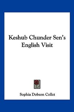 portada keshub chunder sen's english visit (in English)