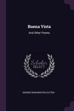 portada Buena Vista: And Other Poems (en Inglés)