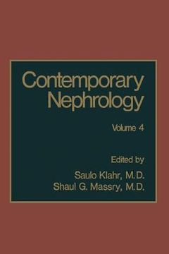 portada Contemporary Nephrology: Volume 4 (en Inglés)