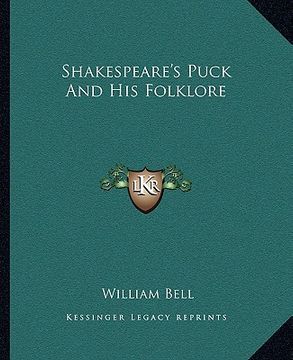 portada shakespeare's puck and his folklore (en Inglés)