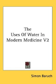 portada the uses of water in modern medicine v2