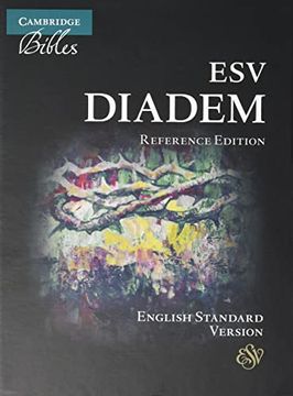 portada Esv Diadem Reference Edition, Black Calf Split Leather, Red-Letter Text, Es544: Xr [no Binding ] (en Inglés)