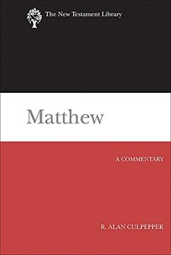 portada Matthew: A Commentary (New Testament Library) (en Inglés)