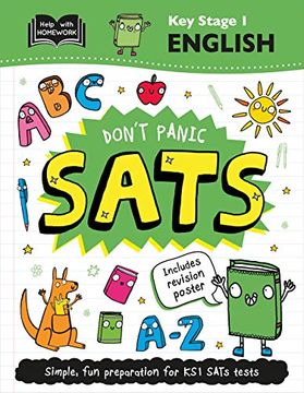 portada Key Stage 1 English: Don't Panic Sats (Help With Homework) (in English)