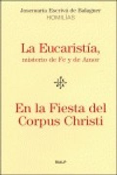 portada eucaristia, la. misterio de fe y de amor (in Spanish)