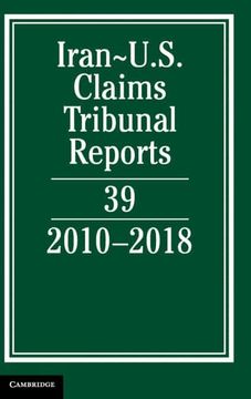portada Iran-Us Claims Tribunal Reports: 2010–2018 