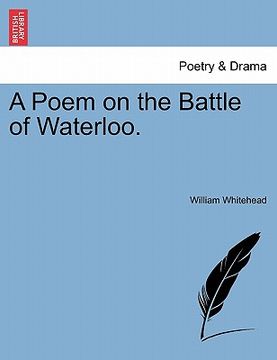 portada a poem on the battle of waterloo. (en Inglés)