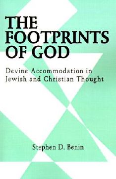 portada the footprints of god: divine accommodation in jewish and christian thought (en Inglés)