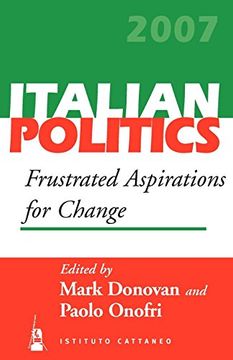 portada Frustrated Aspirations for Change (Italian Politics) (in English)