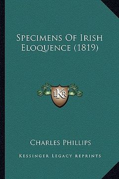 portada specimens of irish eloquence (1819) (en Inglés)