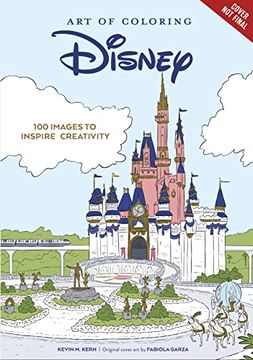 portada Art of Coloring: Disney 100 Years of Wonder: 100 Images to Inspire Creativity (in English)