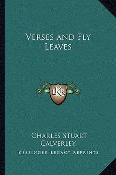 portada verses and fly leaves (en Inglés)