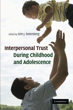 portada Interpersonal Trust During Childhood and Adolescence Paperback (en Inglés)