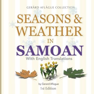 portada Seasons & Weather in Samoan: With English Translations (en Inglés)