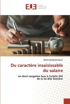 portada Du caractère insaisissable du salaire (en Francés)