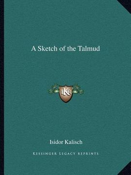portada a sketch of the talmud (en Inglés)
