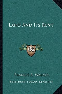 portada land and its rent (en Inglés)