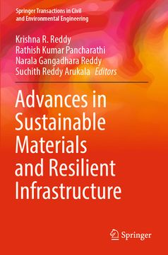 portada Advances in Sustainable Materials and Resilient Infrastructure (en Inglés)