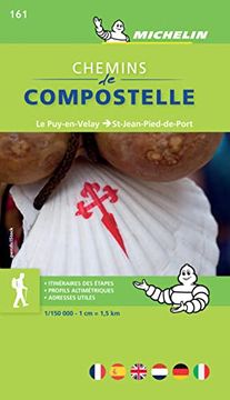 portada Le Chemin de Compostelle - Zoom map 161: Map (Michelin Zoom Maps, 161) (en Inglés)