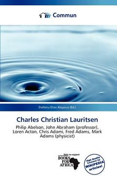 charles christian lauritsen (en Inglés)