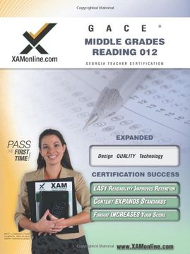 portada Gace Middle Grades Reading 012 Teacher Certification Test Prep Study Guide (Xam Gace) (in English)