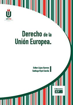 portada DERECHO DE LA UNIÓN EUROPEA