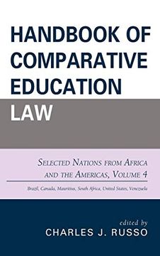 portada Handbook of Comparative Education Law: Selected Nations From Africa and the Americas, Volume 4 (en Inglés)