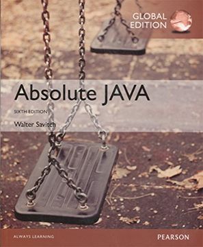 portada Absolute Java, Global Edition 