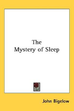 portada the mystery of sleep (in English)
