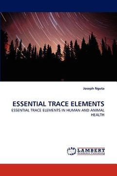 portada essential trace elements (en Inglés)