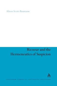 portada ricoeur and the hermeneutics of suspicion (in English)