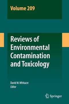 portada Reviews of Environmental Contamination and Toxicology Volume 209 (en Inglés)