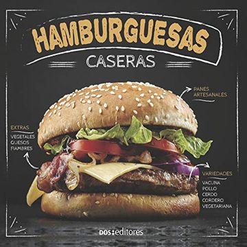 portada Hamburguesas Caseras: Panes Artesanales (in Spanish)