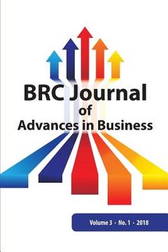 portada BRC Journal of Advances in Business, Volume 3 Number 1