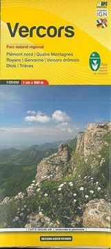 portada Libris Wanderkarte 10 Vercors 1: 60 000: Parc Naturel Régional. Quatre Montagnes, Royans, Gervanne, Vercors Dromois, Diois, Trièves
