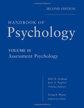 portada Handbook of Psychology (en Inglés)