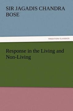portada response in the living and non-living (en Inglés)