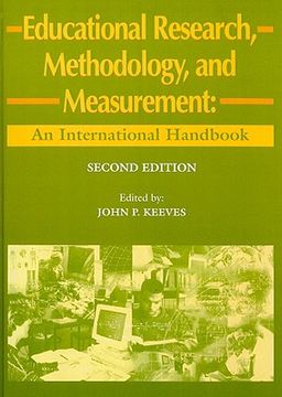 portada educational research, methodology, and measurement: an international handbook (en Inglés)