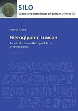 portada Hieroglyphic Luwian: An Introduction with Original Texts (en Inglés)