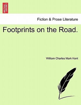 portada footprints on the road. (in English)