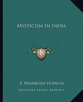 portada mysticism in india (en Inglés)