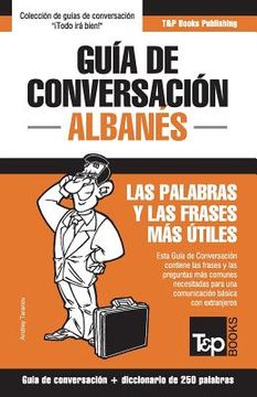 portada Guía de conversación Español-Albanés y mini diccionario de 250 palabras
