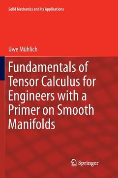 portada Fundamentals of Tensor Calculus for Engineers with a Primer on Smooth Manifolds (en Inglés)