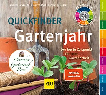 portada Quickfinder Gartenjahr: Der Beste Zeitpunkt für Jede Gartenarbeit (gu Garten Extra) (en Alemán)